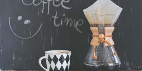 kaffemaskin på arbeidsplassen